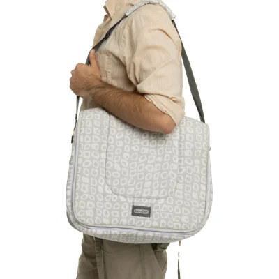 BabyJem Babynest Çanta, Gri Kare