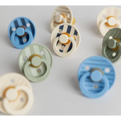 Bibs Studio Colour Pin Kauçuk Emzik 0-6 Ay Sky, Mavi