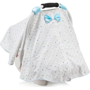 Moje Taşıma Koltuğu Ana Kucağı Örtüsü, Mavi, Mini Yıldız