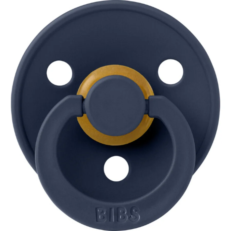 Bibs Colour Kauçuk Emzik, 6-18 Ay, Deep Space