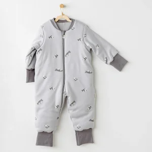 Andywawa AC26035 Fiber Keep Smiling Uyku Tulumu 2,5 TOG Grey