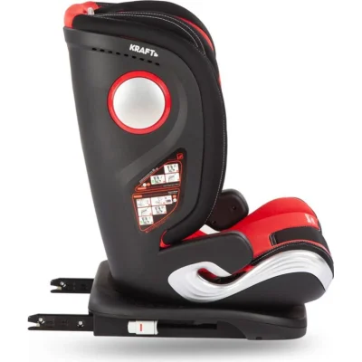 Kraft Mercury I-Size 15-36 kg İsofixli Oto Koltuğu, Siyah