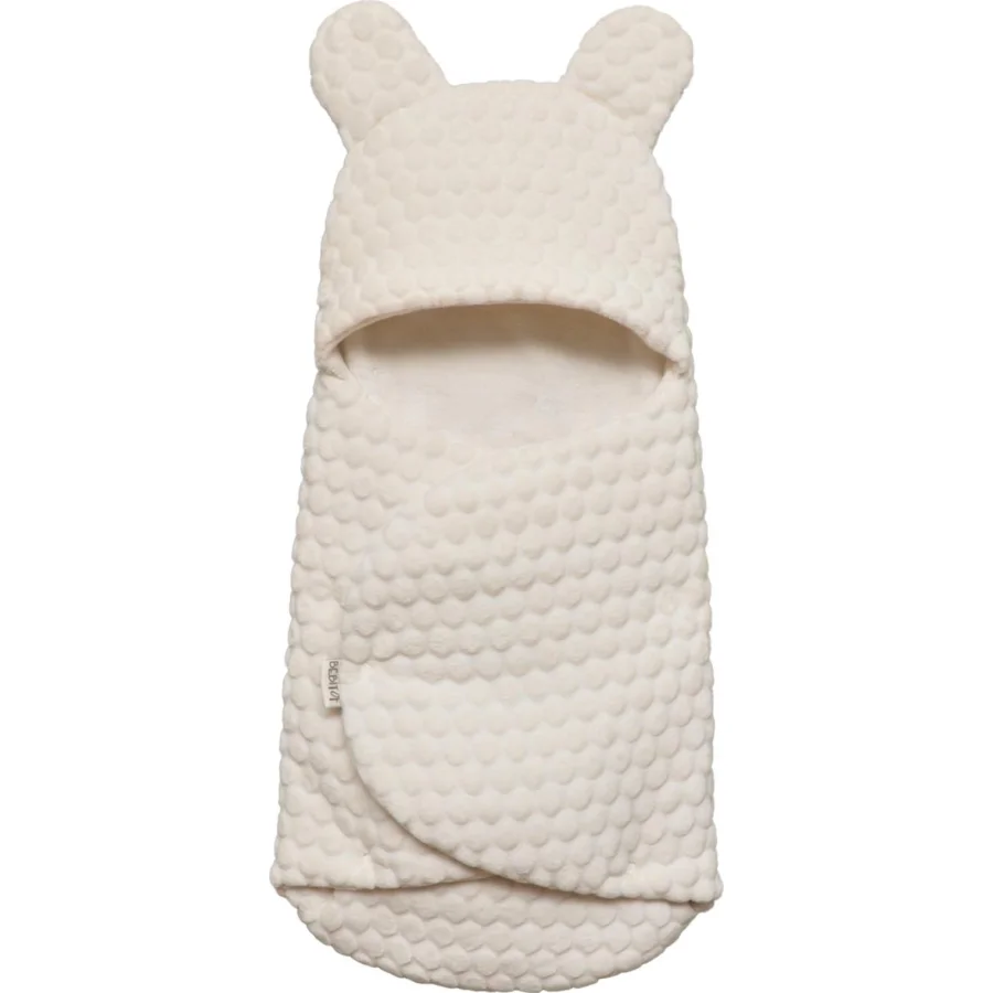 Bebitof Kabartmalı Velboa Kundak 95025 Ekru