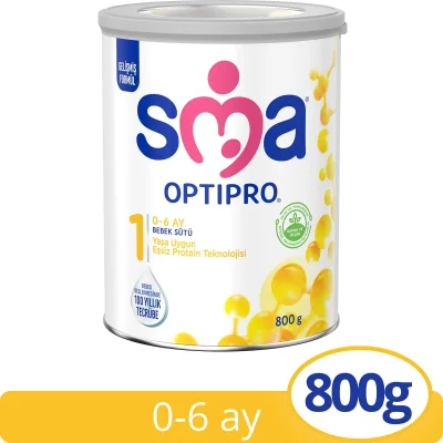 SMA Optipro 1 Probiyotik Bebek Sütü, 800 g