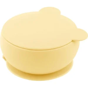 OiOi Silikon Kapaklı Kase, Mellow Yellow