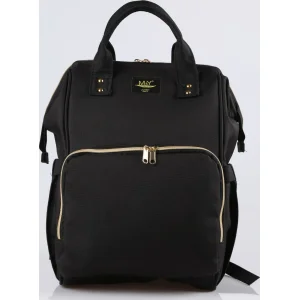 M&Y Go Anne Bebek Bakım Sırt Çantası, Siyah