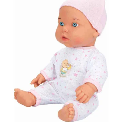 Sunman Bebelou Yemek Zamanı Sesli Bebek Seti, 35 cm