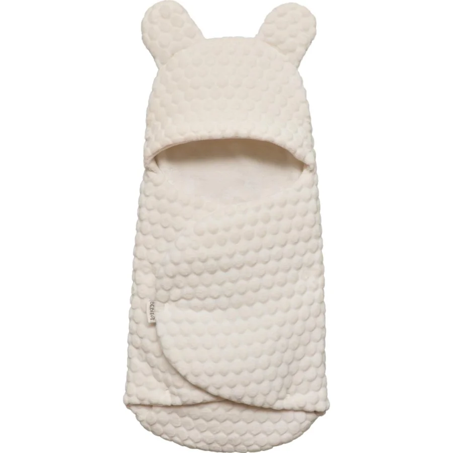 Bebitof Kabartmalı Velboa Kundak, Ekru