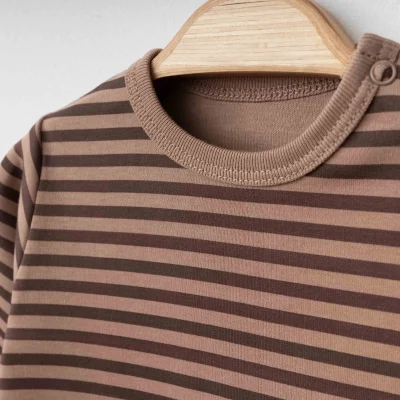 Eslenza Baby Organik 2'li Tulum 0048 Kahve