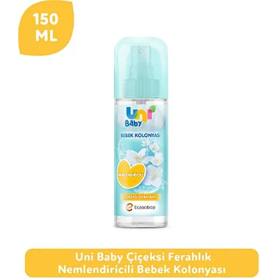 Uni Baby Bebek Kolonyası, 150 ml, Çiçeksi Kokular
