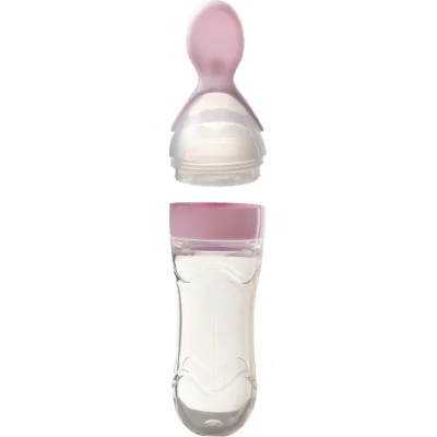 BabyJem Sıkmalı Kaşık, Pembe