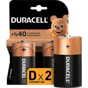 Duracell Basic D Boy Pil, 2'li