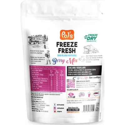 Pol’s Freeze Fresh, Berry Mix, 16 g
