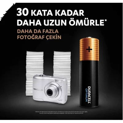 Duracell Optimum Kalem Pil, AA, 4'lü