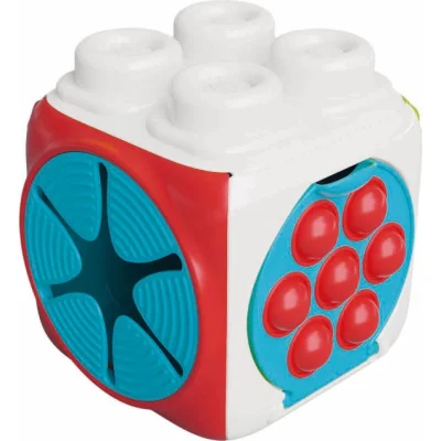 Clementoni Baby Soft Clemmy Yumuşak Blok Duyusal Küp 17902
