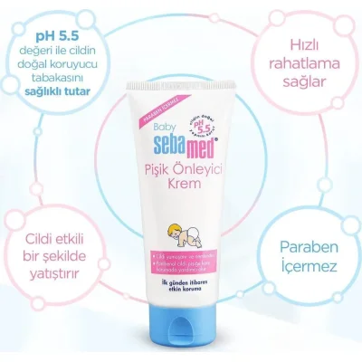 Sebamed Baby Pişik Önleyici Kremi 50 ml