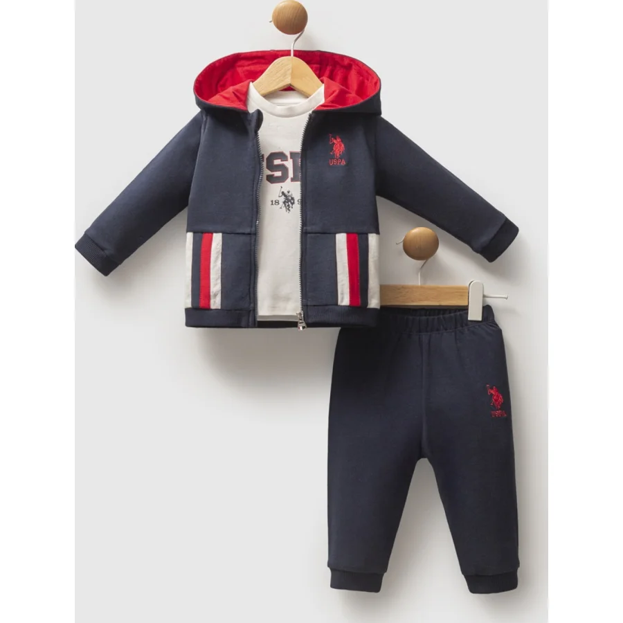 U.S. Polo Assn Takım, 3'lü, Lacivert