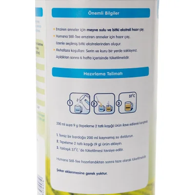 Humana Still Tee Emziren Anneler İçin Bitki Çayı, 200 g