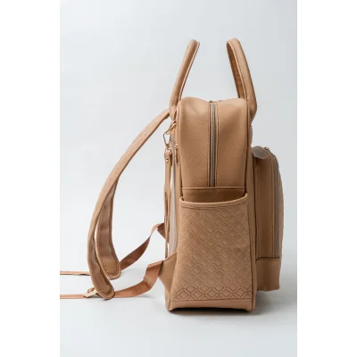 M&Y Mia Anne Bebek Bakım Sırt Çantası, Taba