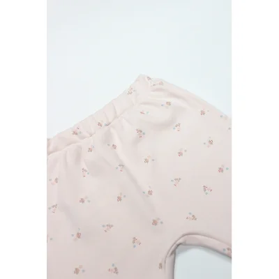 Bistyle Zıbın Takım Grow In Love, 3'lü, Pembe, Ekru