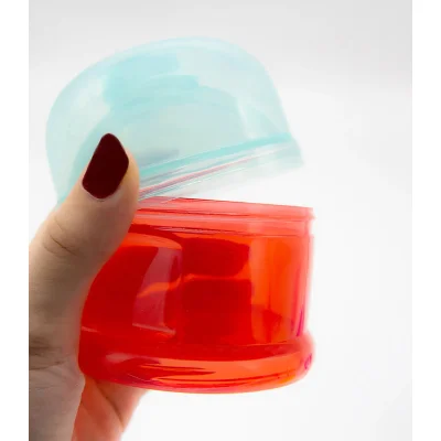 BabyJem Katlı Toz Mama Kabı, Karışık Renkli