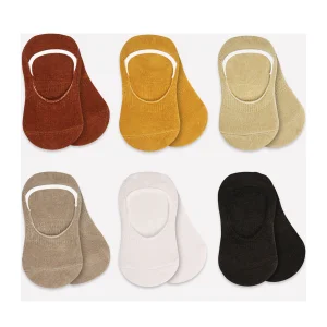 Bistyle Mix Babet Çorap, 6'lı, Toprak