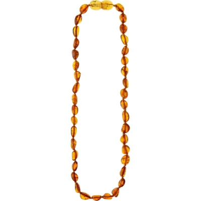 BabyJem Kehribar Bebek Kolyesi, Koyu Bal