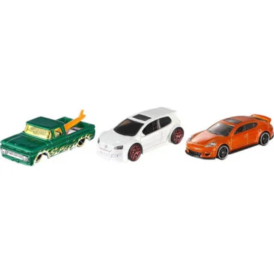 Hot Wheels Araba Seti, 3'lü