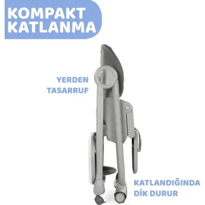 Chicco Polly Magic Relax Mama Sandalyesi, Blue Passion