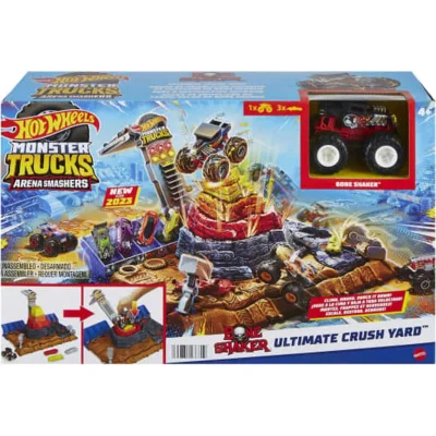 Hot Wheels Monster Trucks Muhteşem Çarpışma Arenası