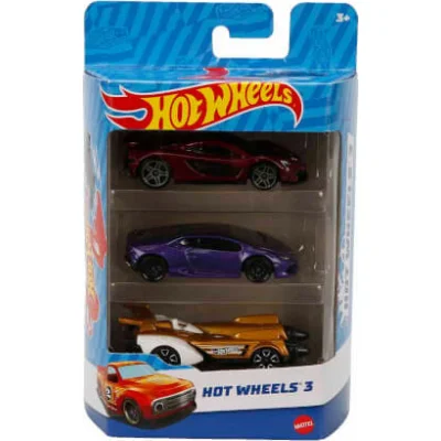 Hot Wheels Araba Seti, 3'lü