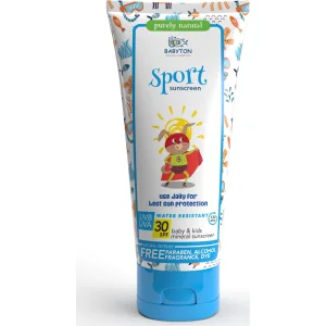 Babyton Bebek ve Çocuklar İçin Suya Dayanıklı Güneş Koruyucu Krem, 100 ml