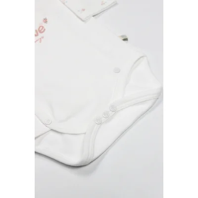 Bistyle Grow In Love Kruvaze Body, Pembe, Ekru