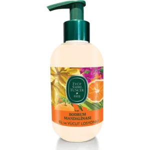 Eyüp Sabri Tuncer Doğal Zeytinyağlı El ve Vücut Losyonu, 280 ml, Bodrum Mandalinası