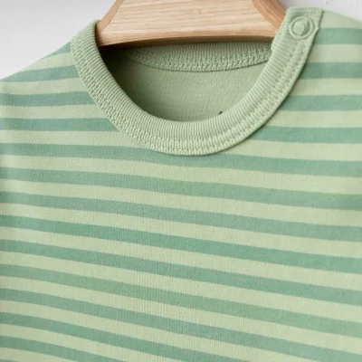 Eslenza Baby Organik 2'li Tulum 0048 Yeşil