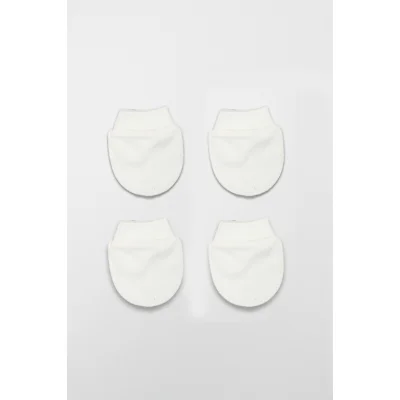 Bistyle 2'li Penye Eldiven Basıc, Ekru