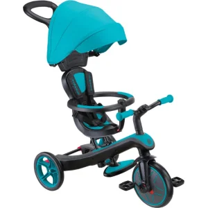 Globber Explorer 4in1 Trike Bisiklet, Mavi