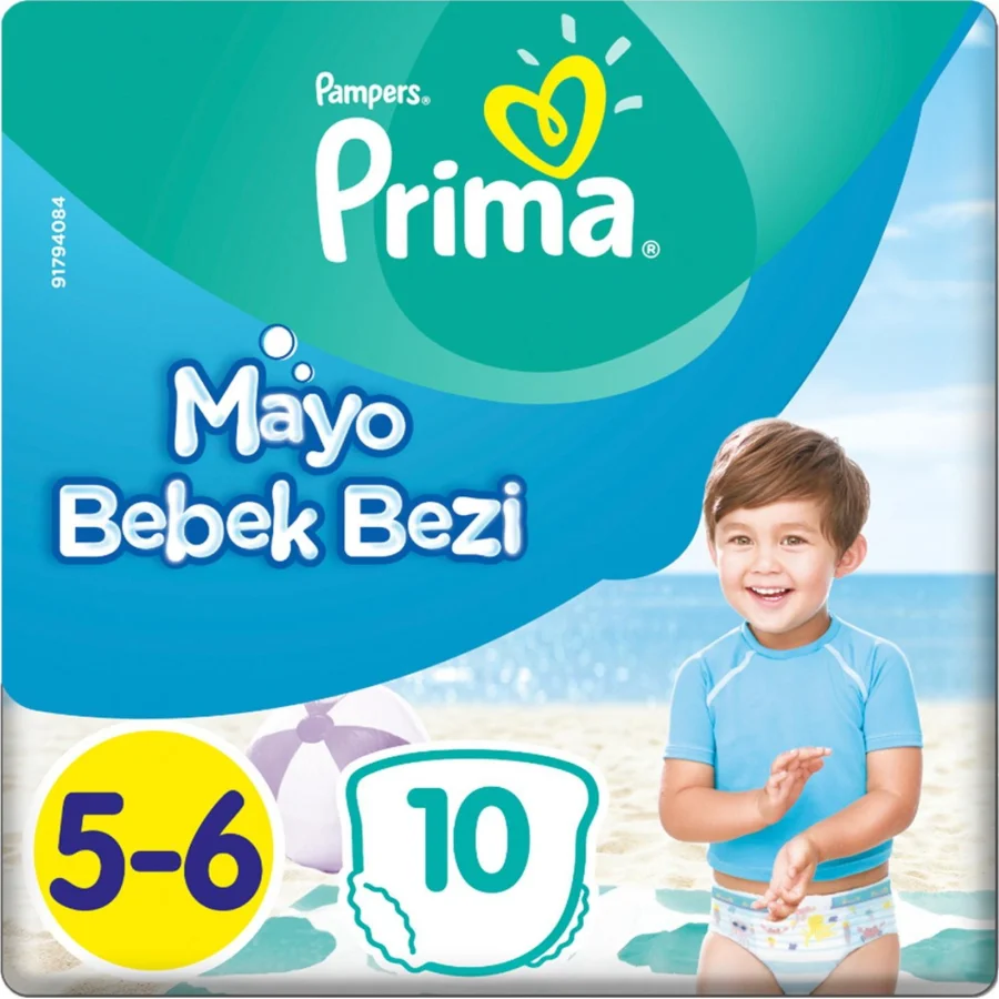 Prima Mayo Bebek Bezi, 5-6 Beden, 10 Adet