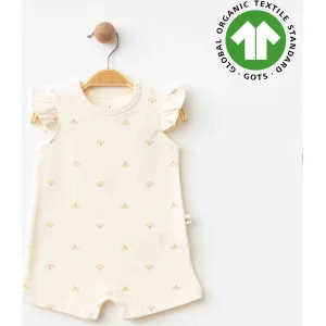 Eslenza Baby Şort Tulum, Bej