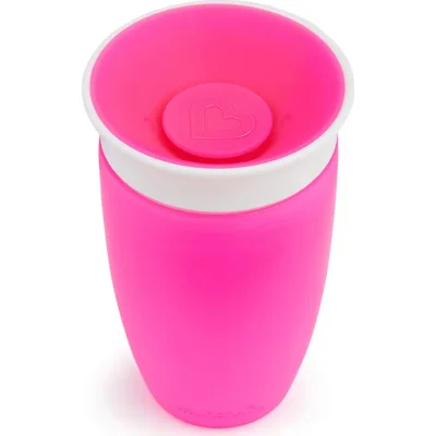 Munchkin Mucize 360° Alıştırma Bardağı 12 Ay+ 296 ml 90316 Pembe