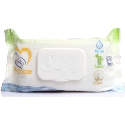 Sleepy Natural Yenidoğan Islak Havlu Mendil, 40 Yaprak, 12'li