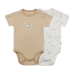 Bistyle Always Dream Yarım Kol Badi, 2'li, Ekru, Bej