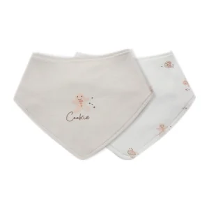 Bistyle Cookies Make Happy Fular, 2'li, Ekru
