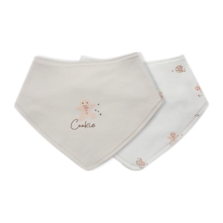 Bistyle Cookies Make Happy Fular, 2'li, Ekru