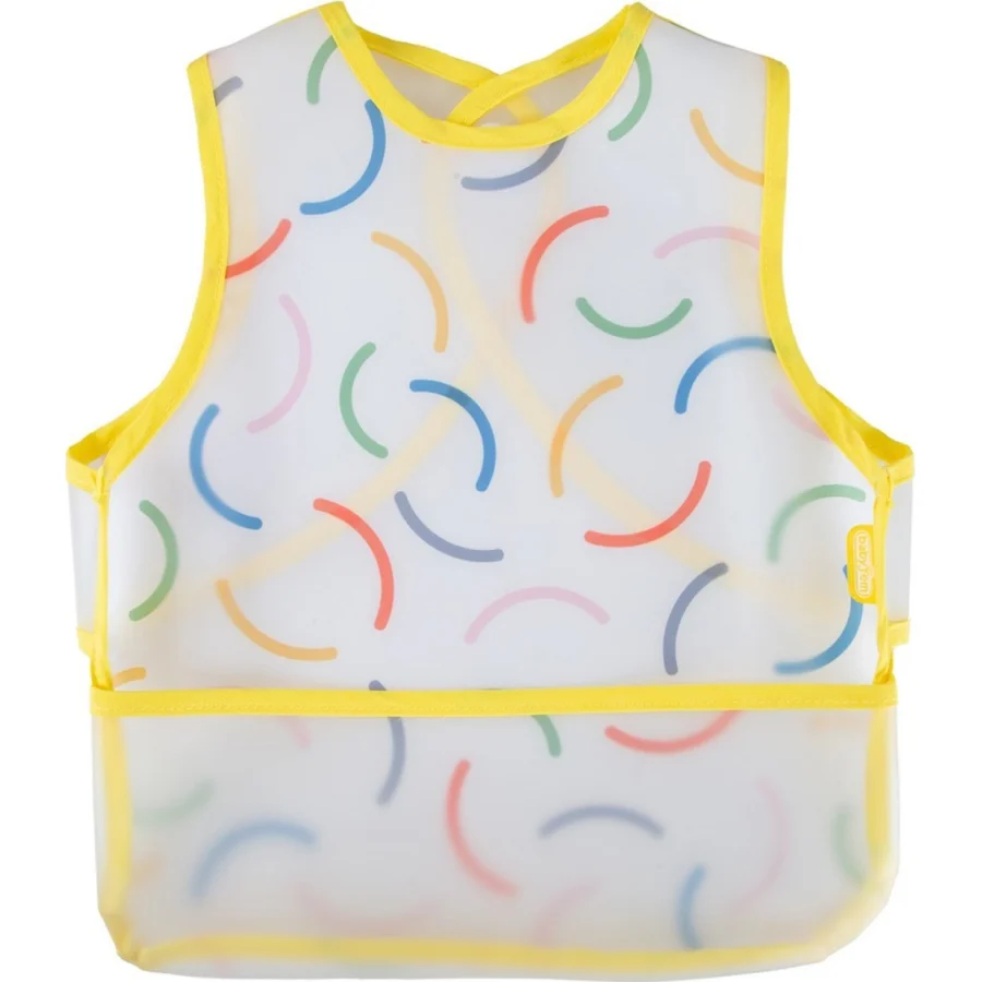 BabyJem Leke Tutmaz Giymeli Önlük, Sarı