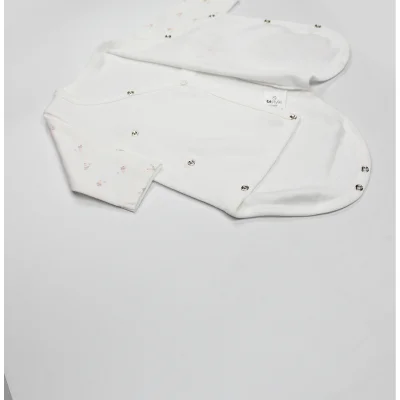 Bistyle Grow In Love Kruvaze Body, Pembe, Ekru