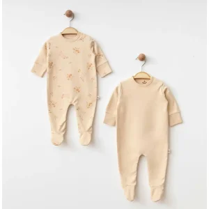 Eslenza Baby Organik Tulum, 2'li, Bej