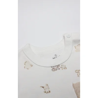 Bistyle With You Family Takım, 2'li, Bej