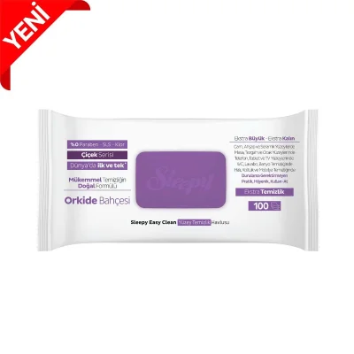Sleepy Yüzey Temizlik Havlusu, Adet Orkide