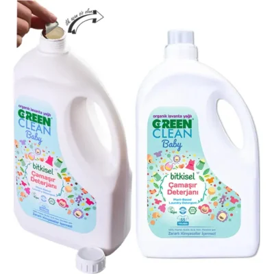 Green Clean Baby Bitkisel Çamaşır Deterjanı, 2750 ml